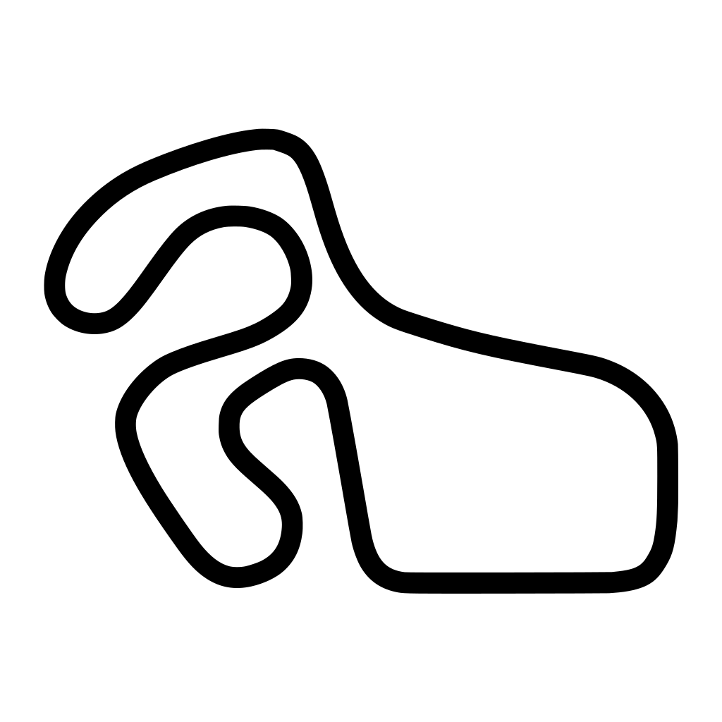 Charlotte Motor Speedway Infield Course Decal