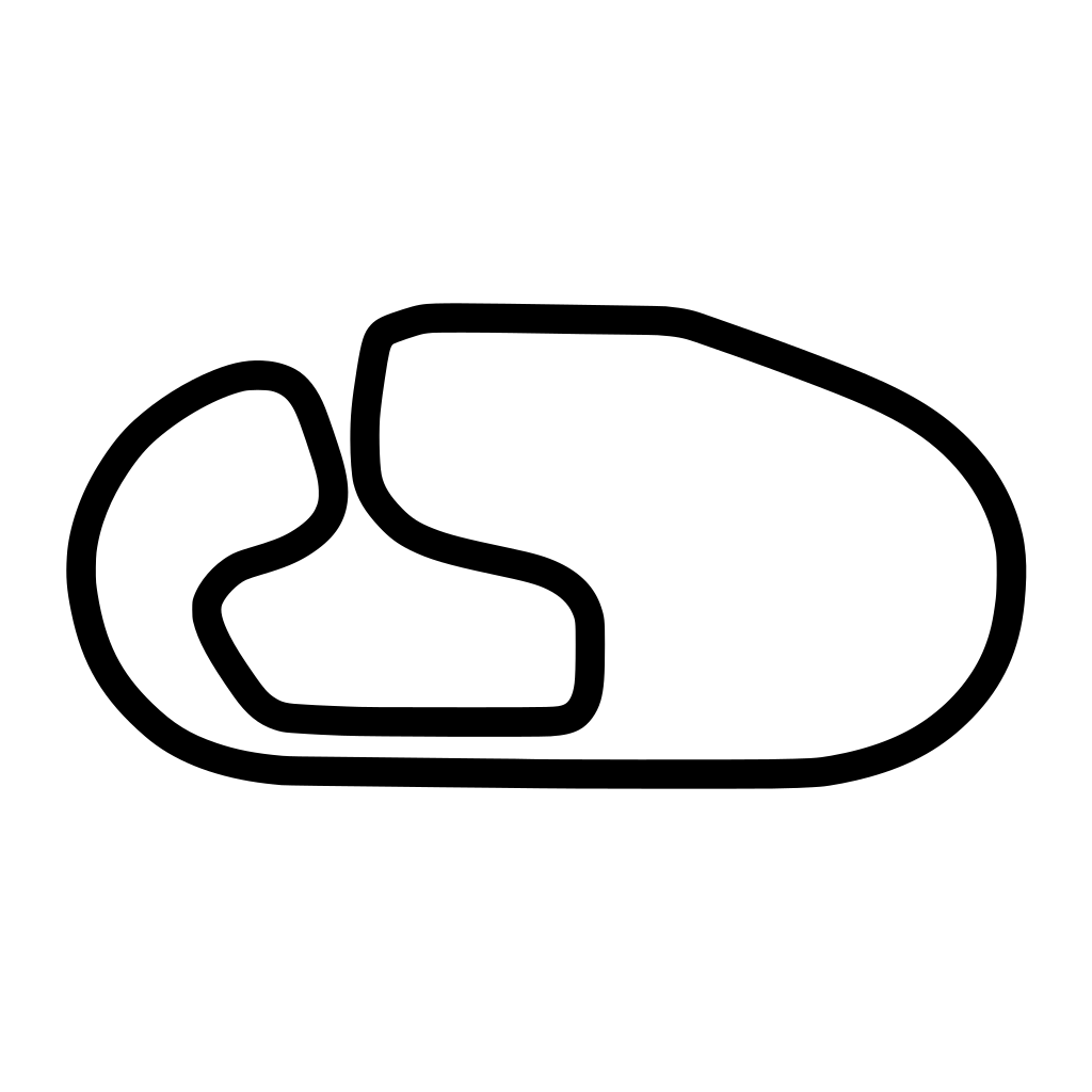 Charlotte Motor Speedway Road Course Decal
