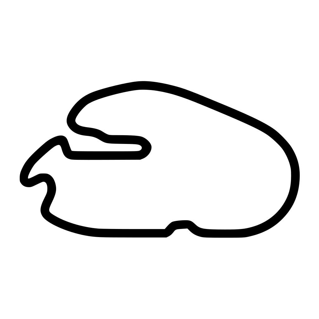 Daytona Int'l Speedway Moto Course Decal