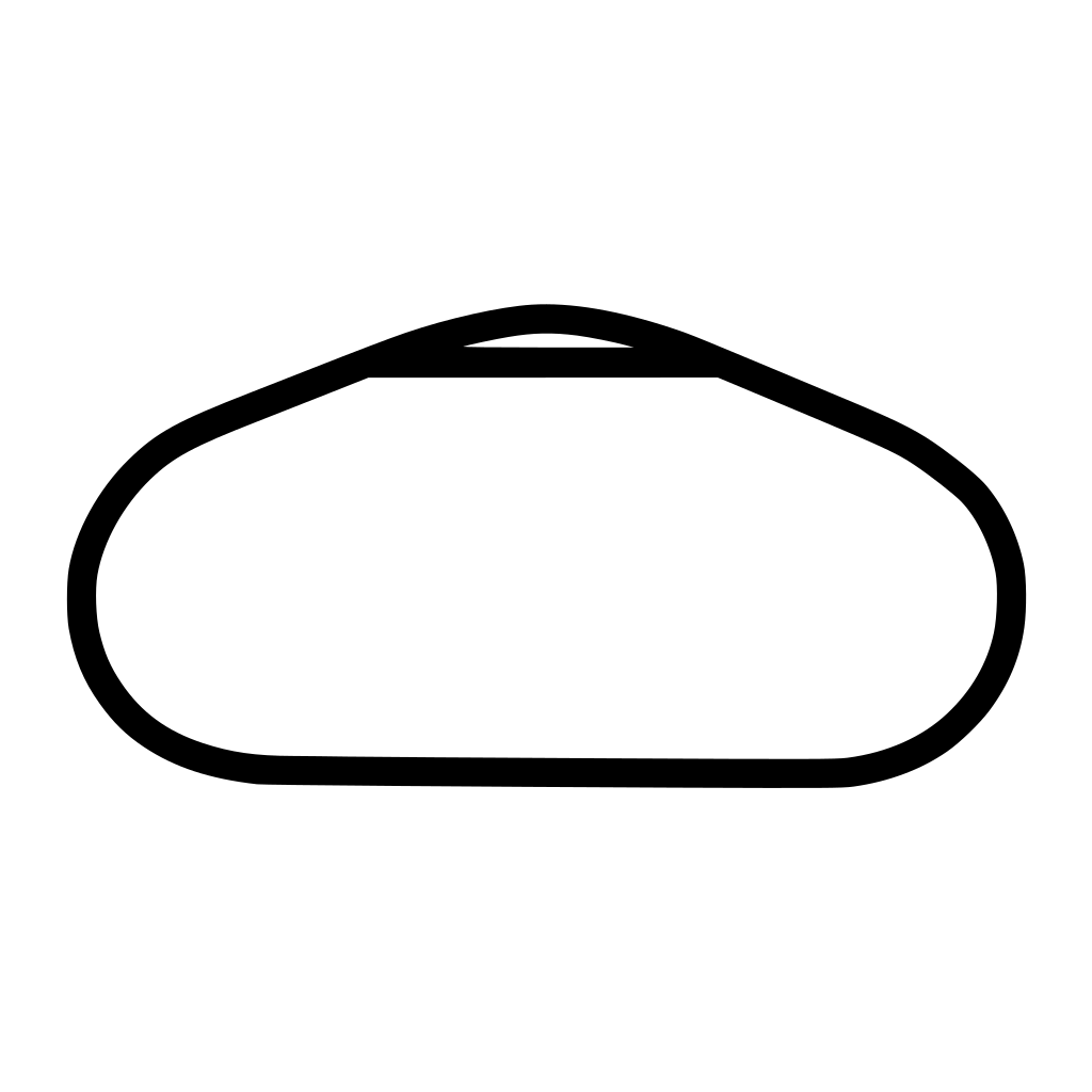 Daytona International Speedway Tri-Oval Decal
