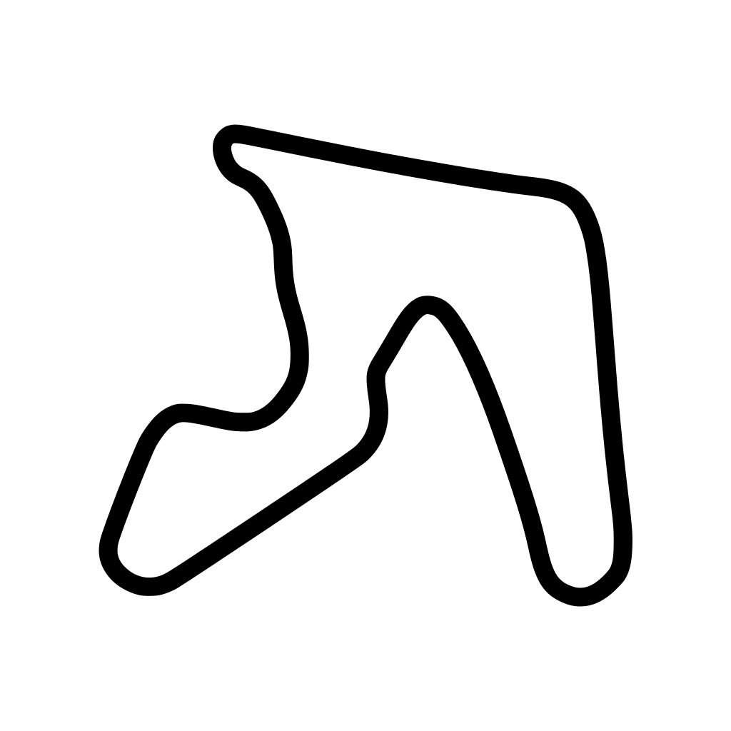 Hallett Motor Racing Circuit Decal