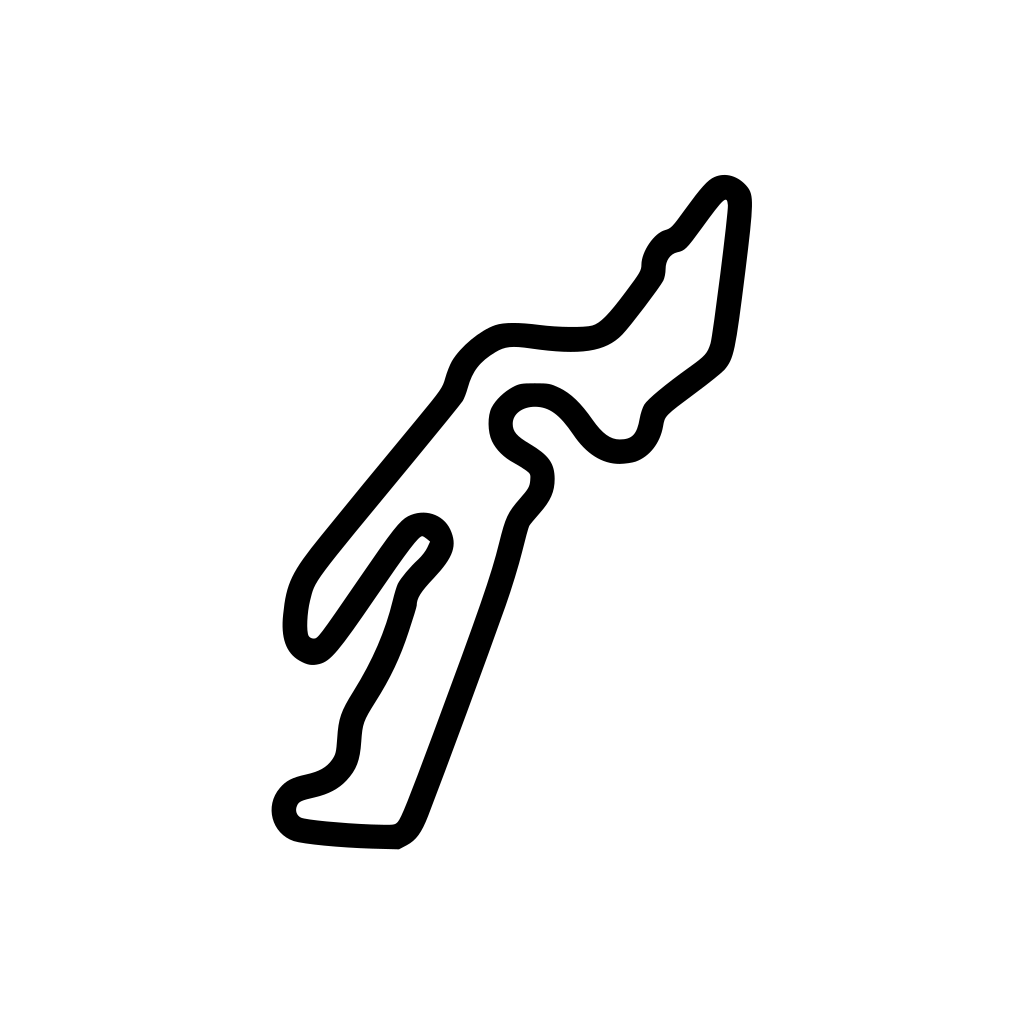 Las Vegas Motor Speedway Full Outfield Course Decal