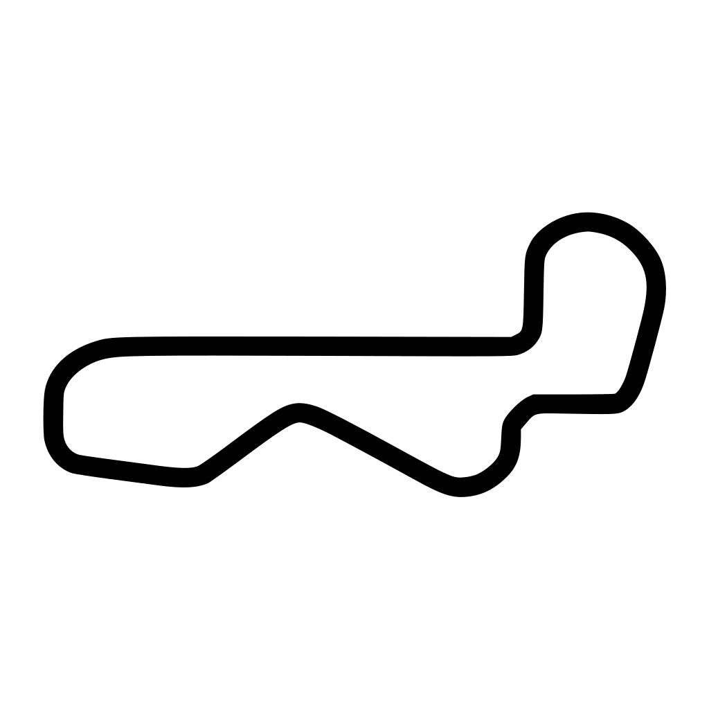 Las Vegas Motor Speedway Infield Course Decal