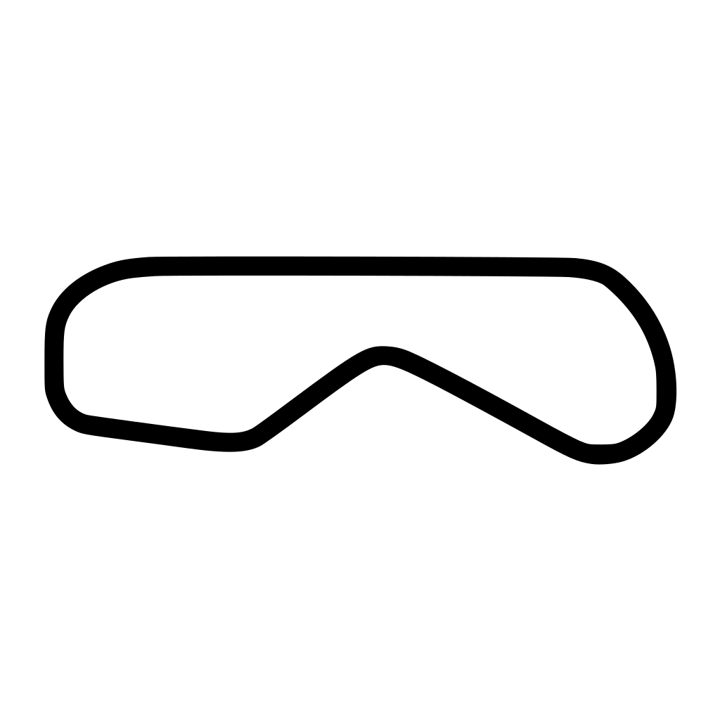 Las Vegas Motor Speedway Infield Course Short Decal