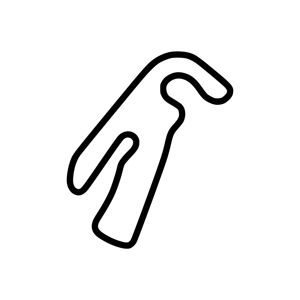 Las Vegas Motor Speedway Old Outfield Course Decal