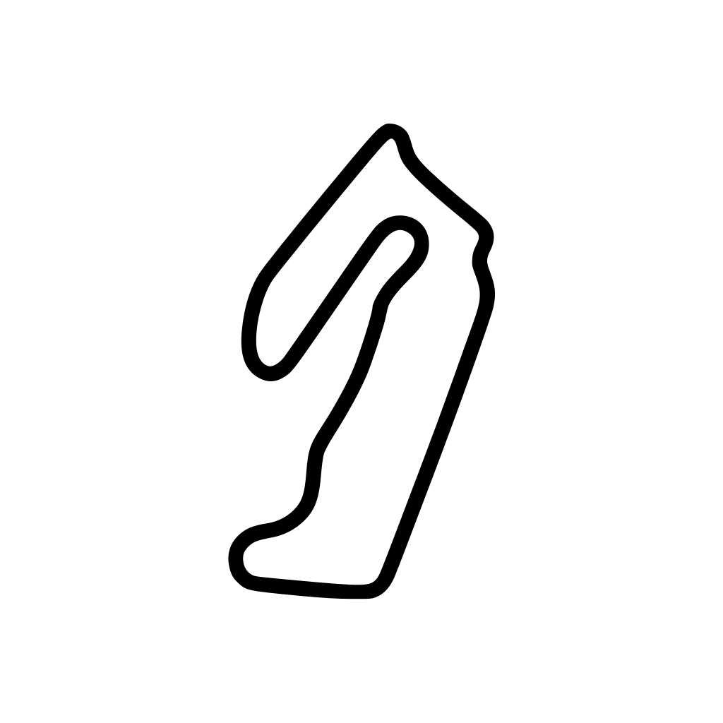 Las Vegas Motor Speedway South Course Decal
