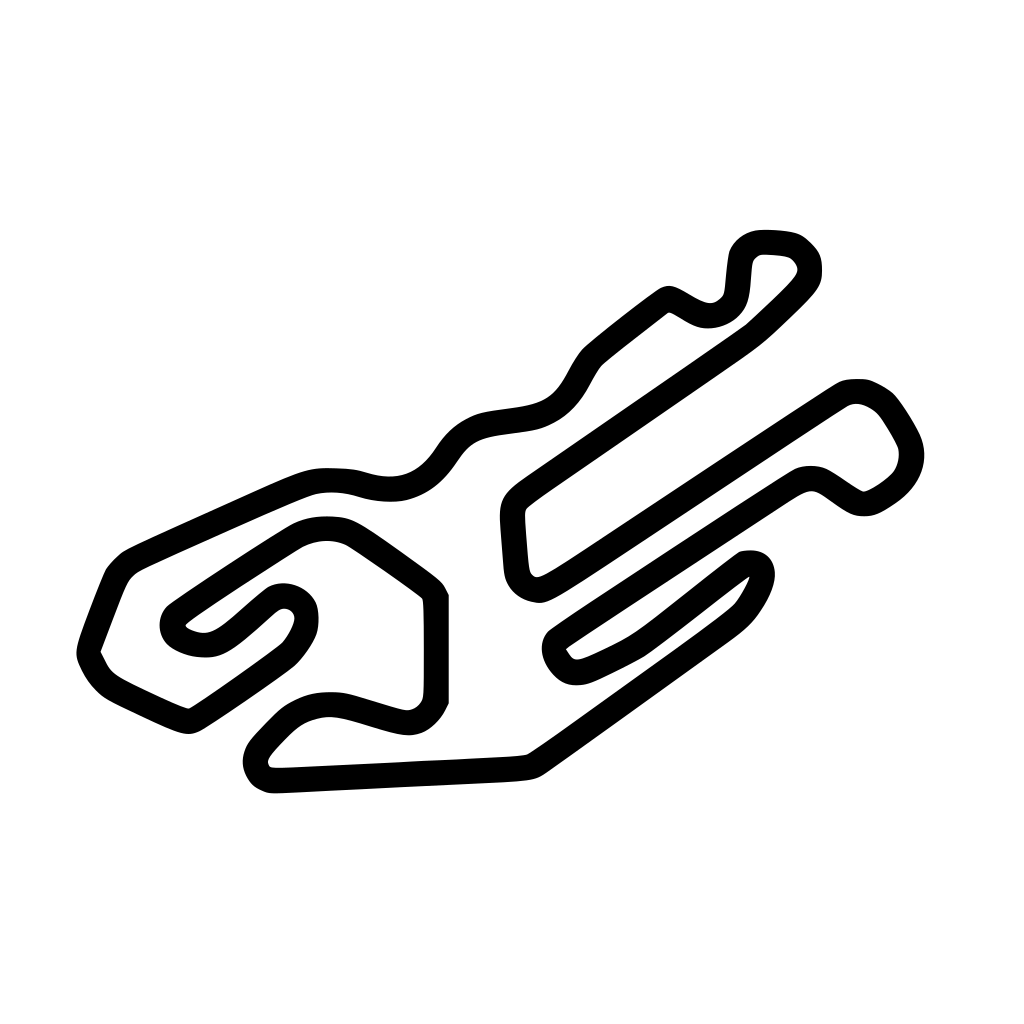 NOLA Motorsports Park - Full Course Decal