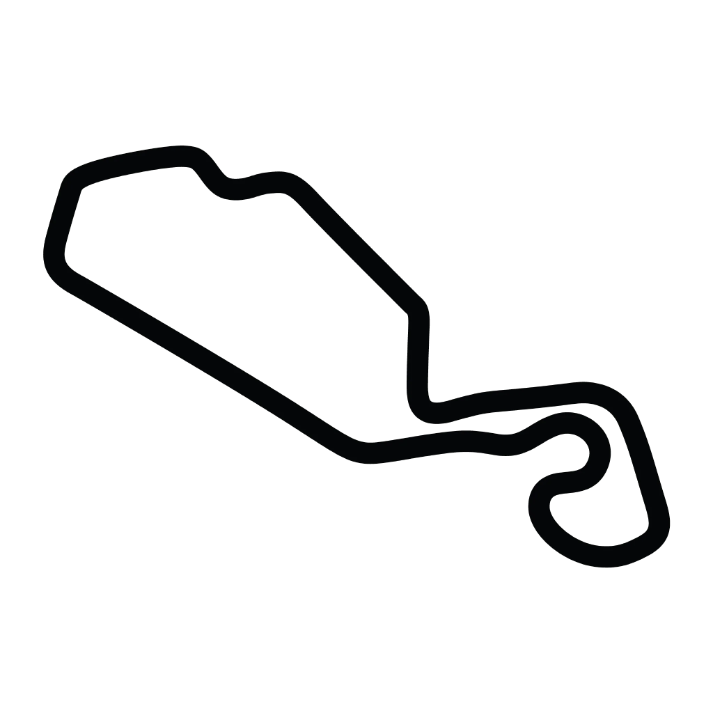 New Jersey Motorsports Park Thunderbolt with Both Chicanes Decal
