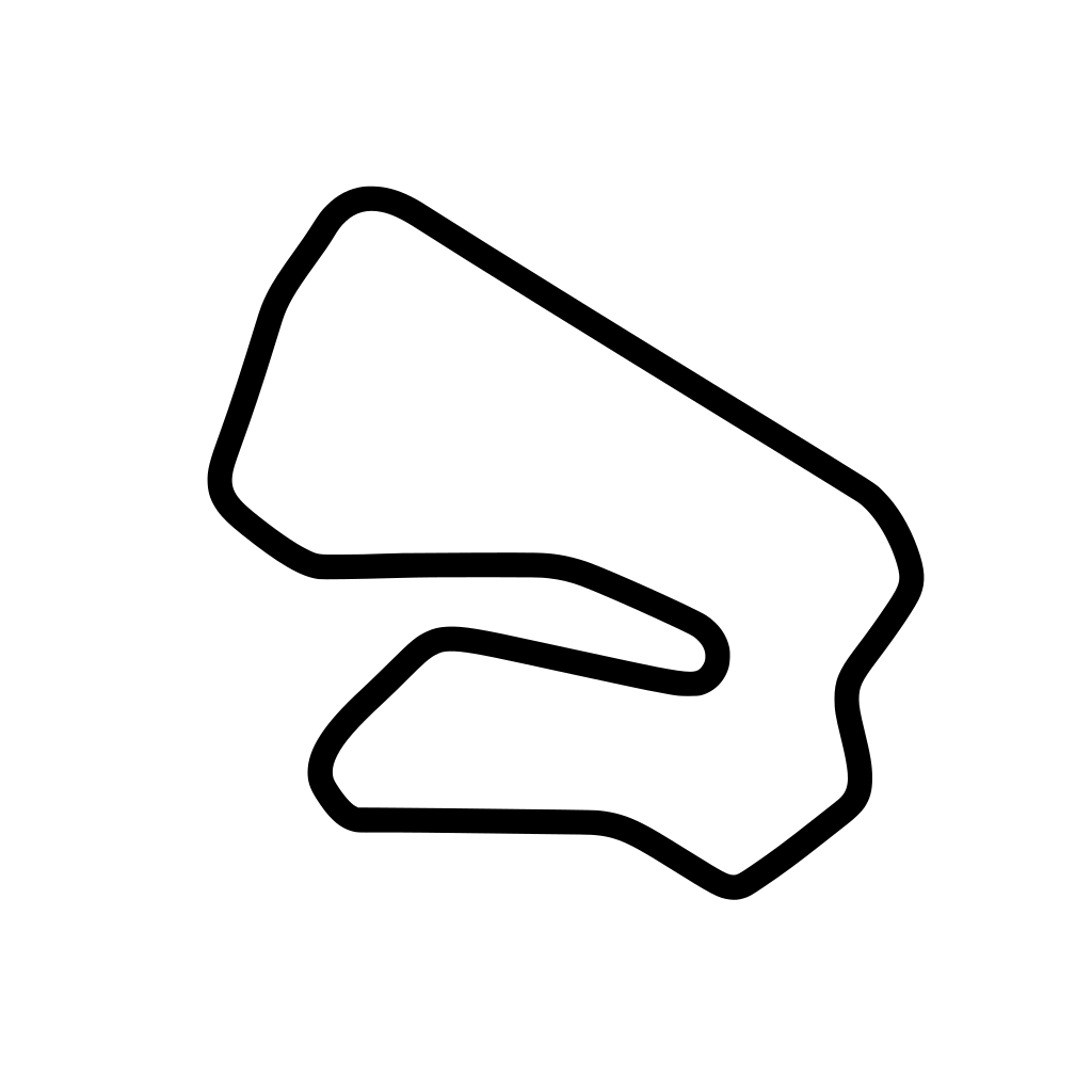 Pocono Int'l Raceway East Option 1 Course Decal