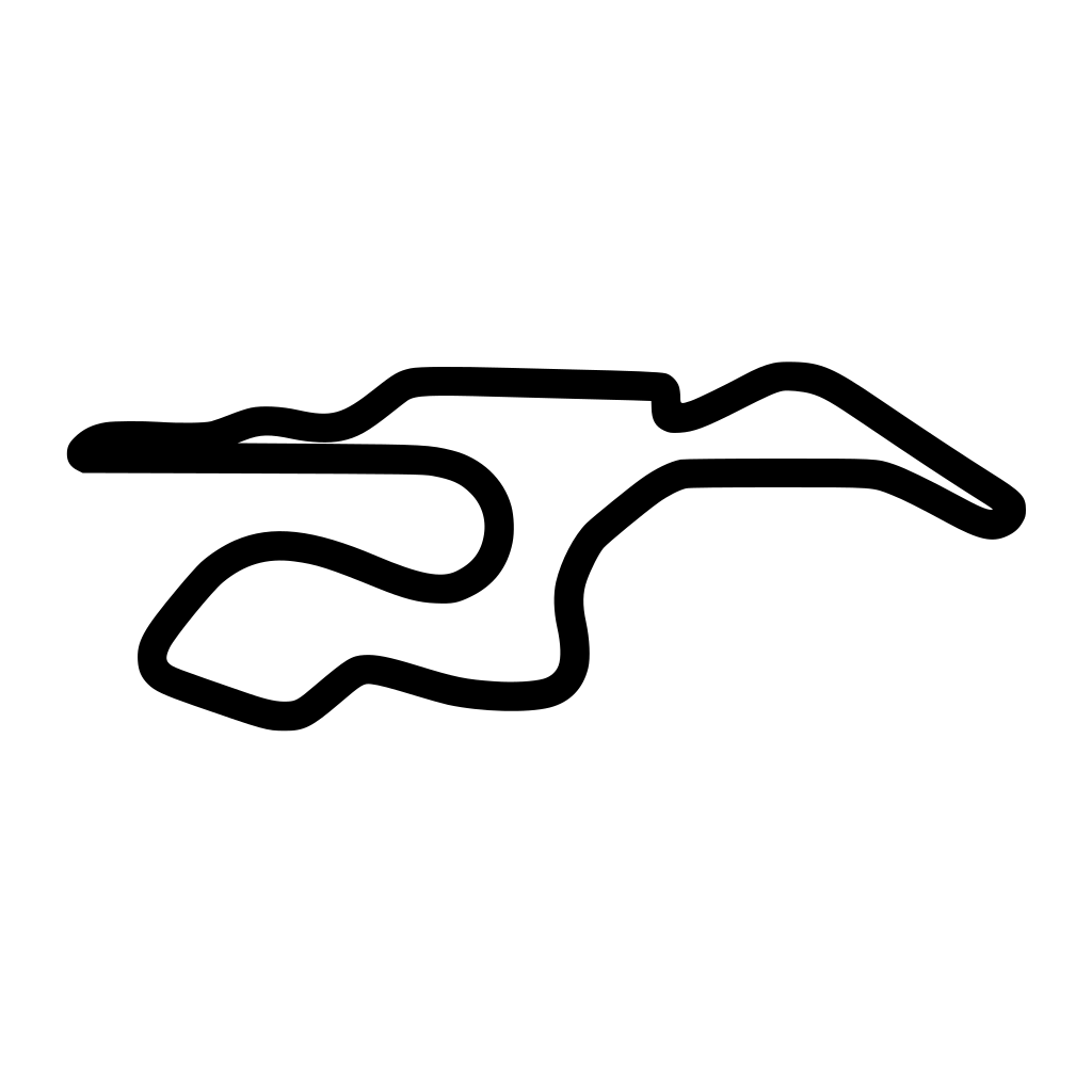 Sonoma Raceway (Infineon) Indy Course Decal