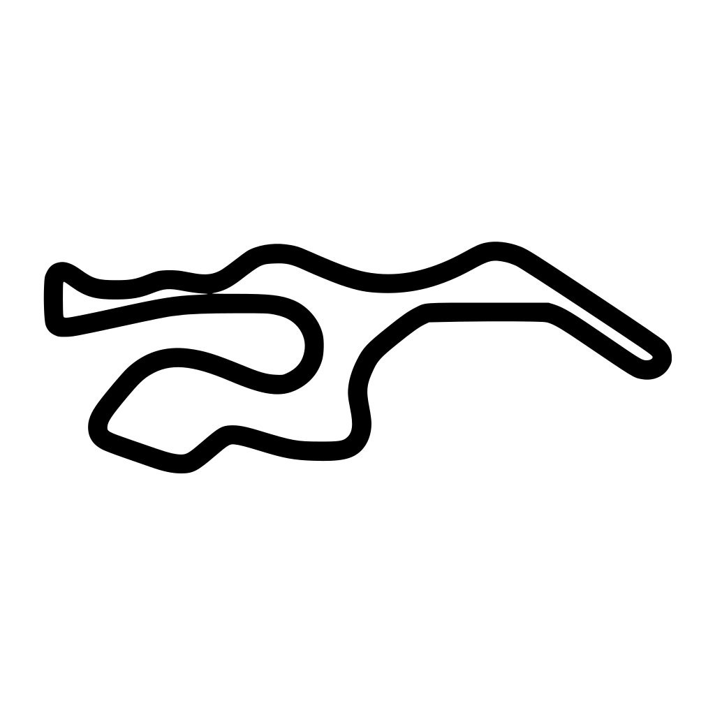 Sonoma Raceway (Infineon) Long Alternate Course Decal