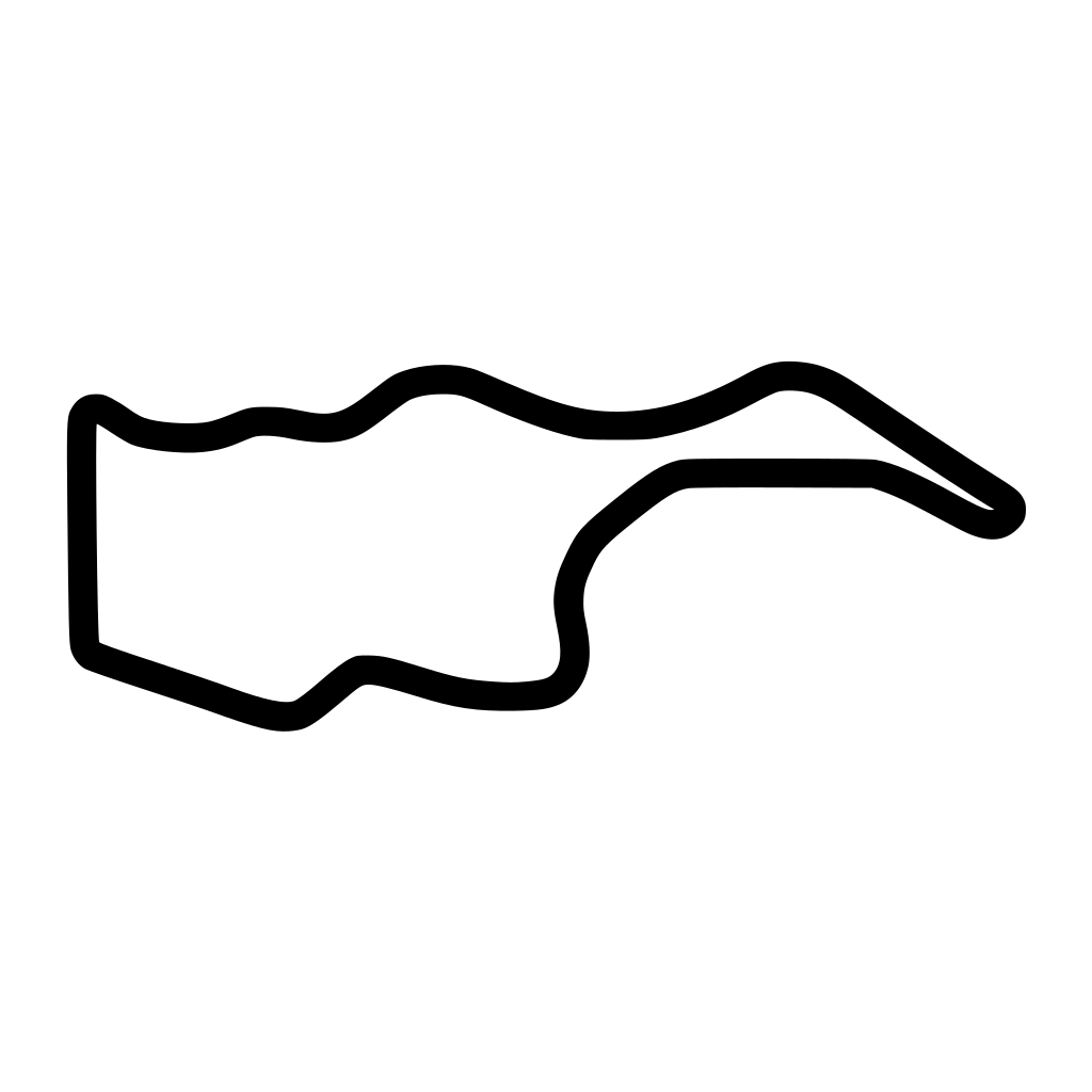Sonoma Raceway (Infineon) NASCAR Course Decal