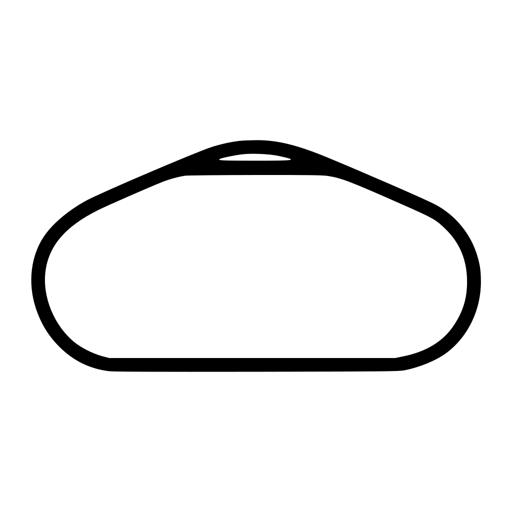 Talladega Superspeedway Tri-Oval Decal