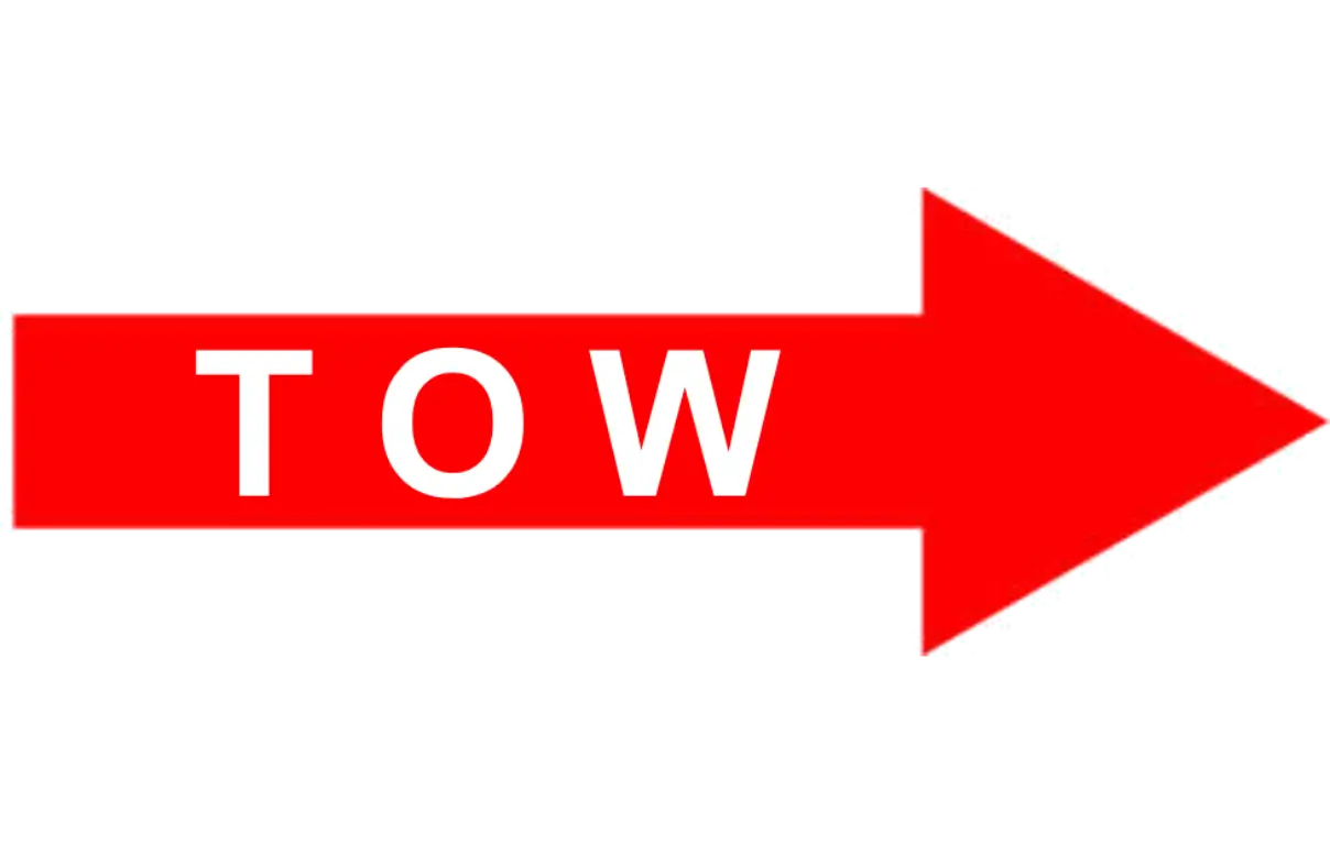 Tow Hook Stickers