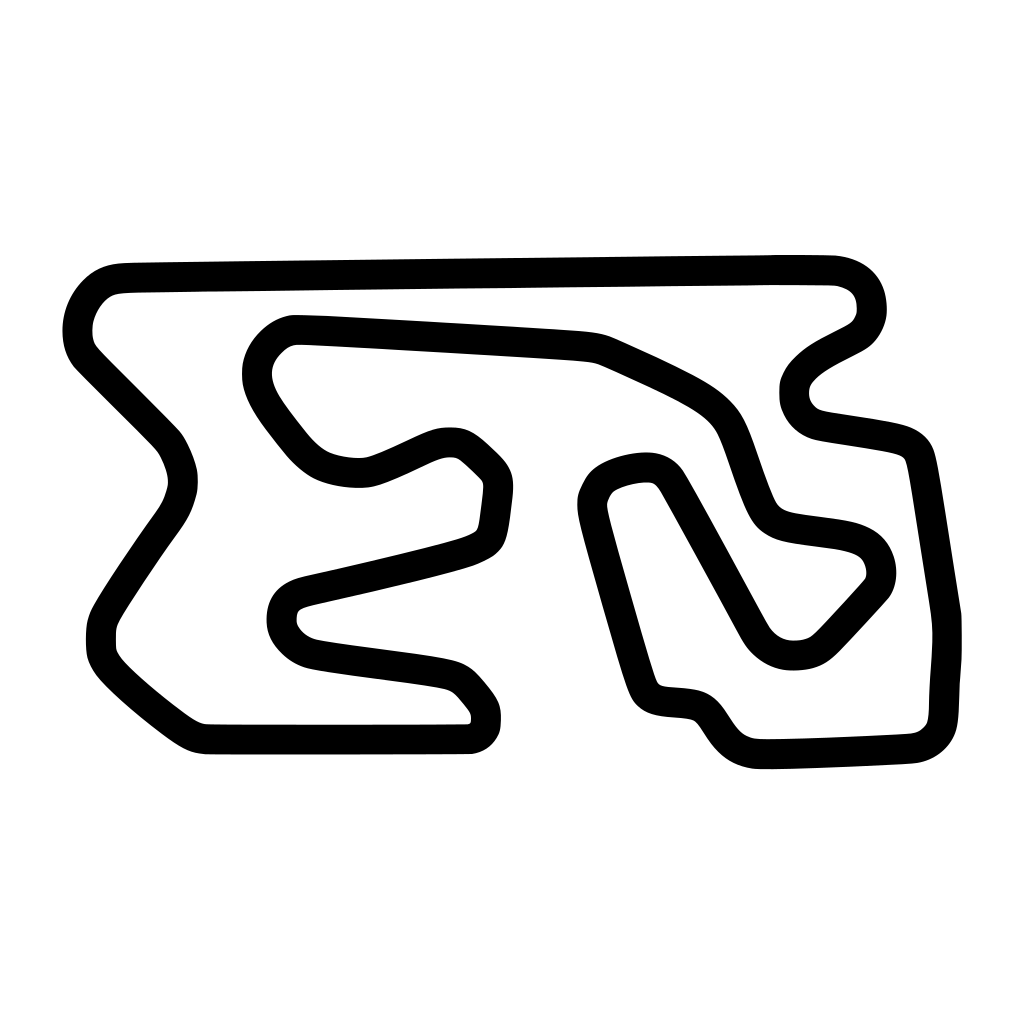 Utah Motorsports Campus Full Course Decal