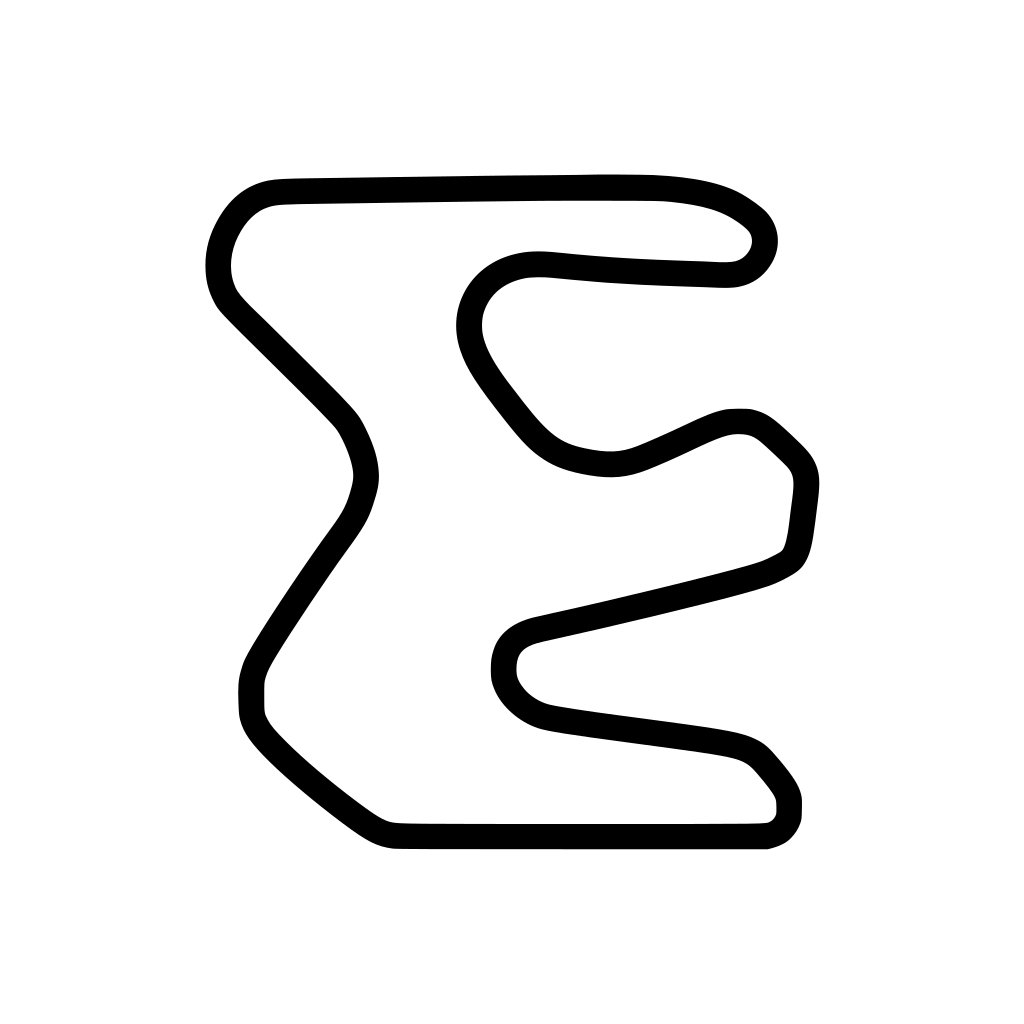 Utah Motorsports Campus West Course Decal