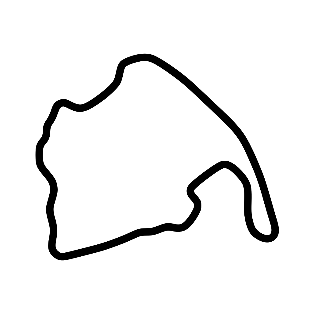 Virginia International Raceway North Course Decal