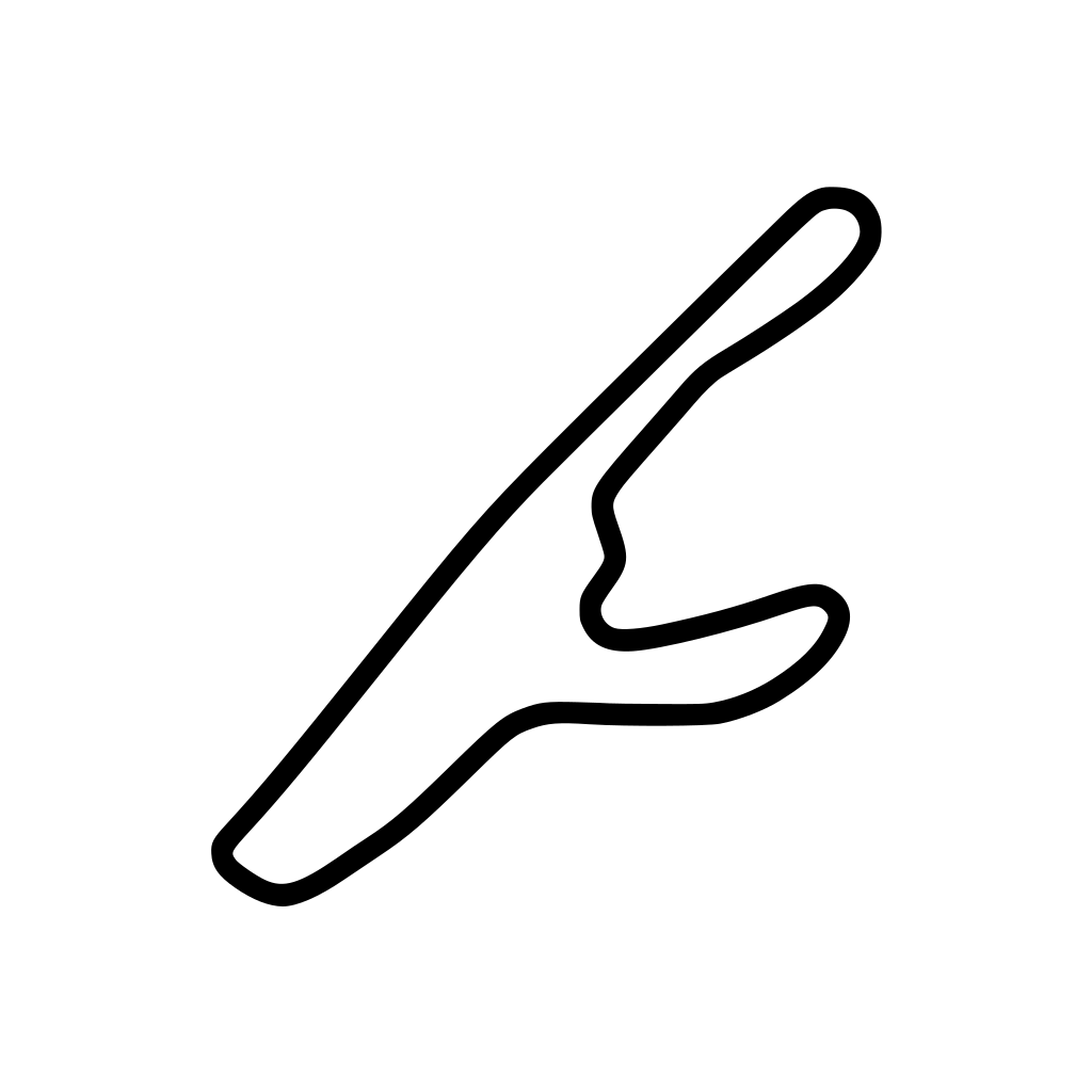 Virginia International Raceway South Course Decal