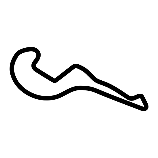 Atlanta Motorsports Park Course Variant 3 Decal