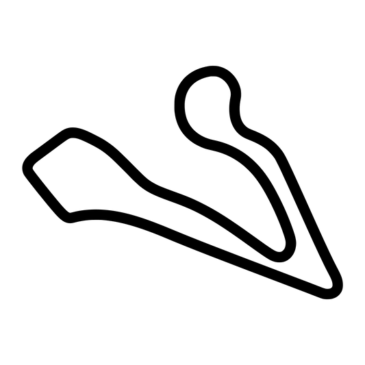 Atlanta Motorsports Park Course Variant 4 Decal