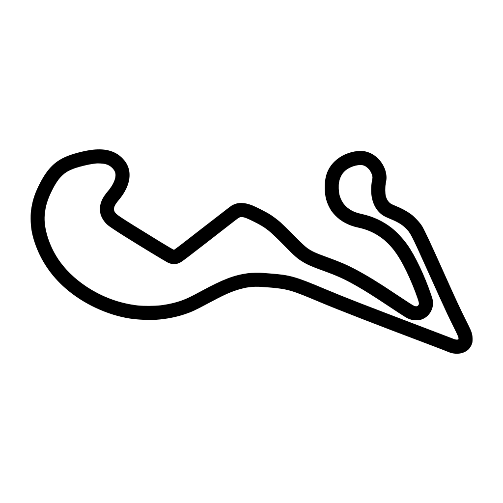 Atlanta Motorsports Park Full Course Decal