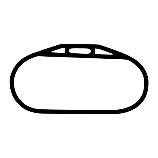 Charlotte Motor Speedway Oval Decal