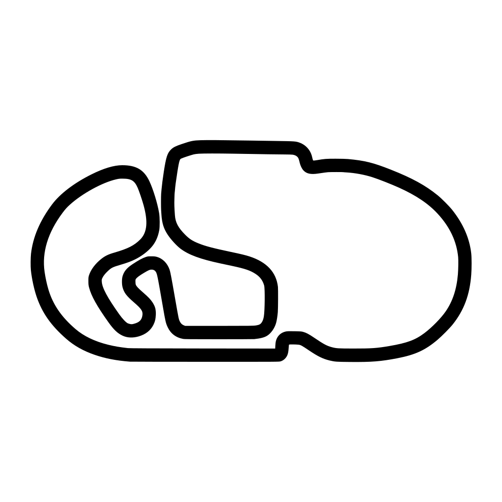 Charlotte Motor Speedway Roval Course Decal