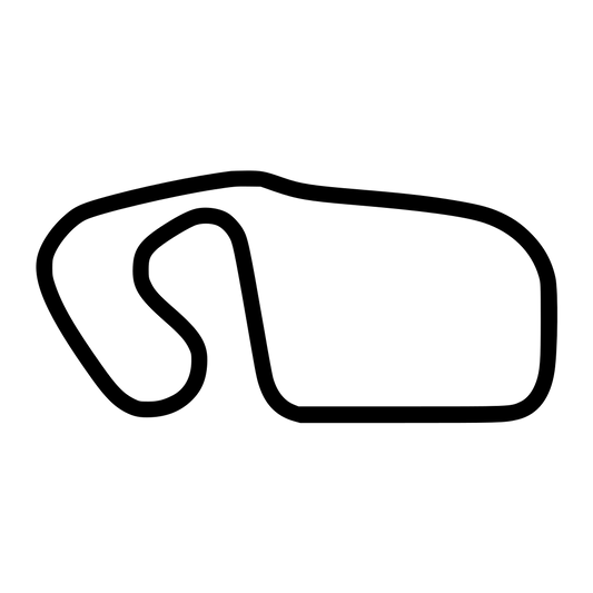Charlotte Motor Speedway Short Infield Course Decal