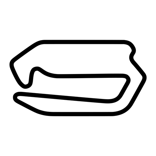Homestead Miami Speedway Roval Course Decal