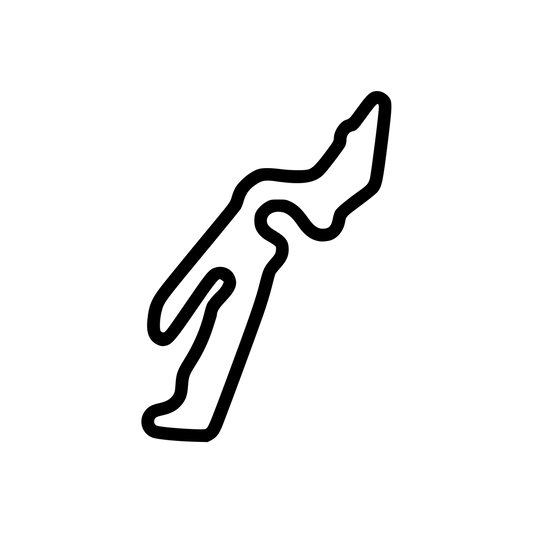 Las Vegas Motor Speedway Full Outfield Course Decal