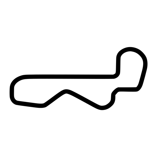 Las Vegas Motor Speedway Infield Course Decal