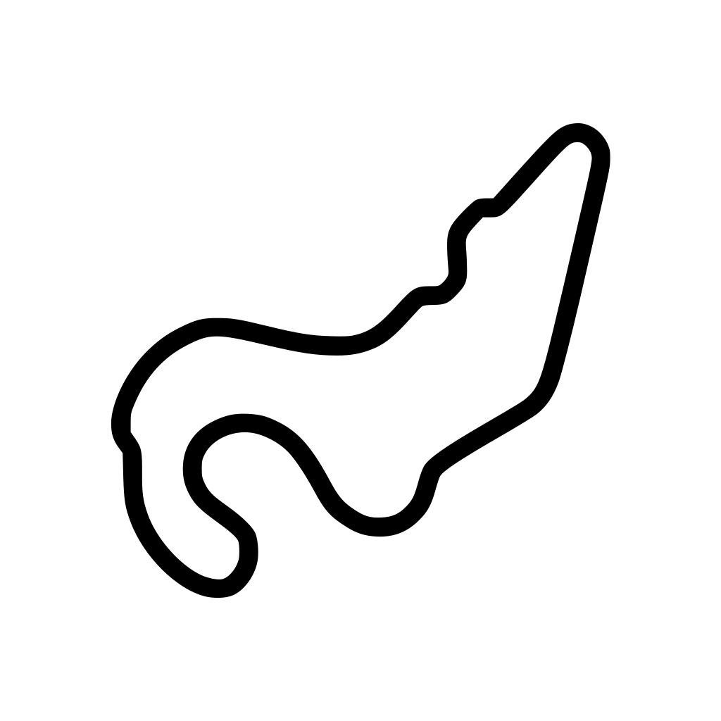 Las Vegas Motor Speedway North Course Decal