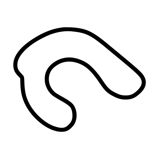 Las Vegas Motor Speedway Old North Course Decal