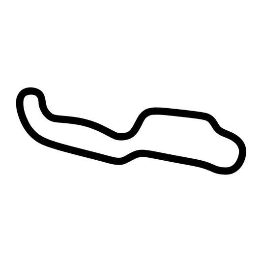 Talladega Superspeedway Infield Course Decal