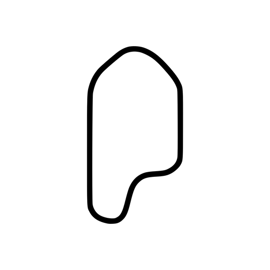 The Podium Club South Course with Chicane Decal