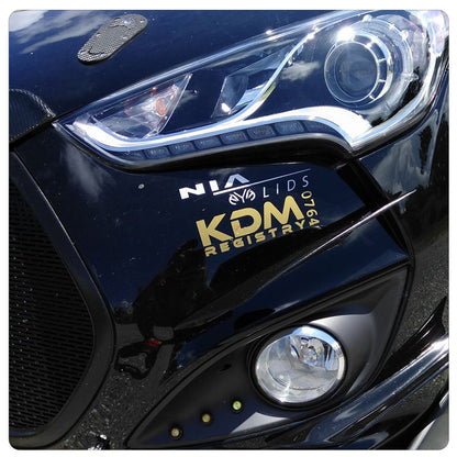 KDM Registry Sticker