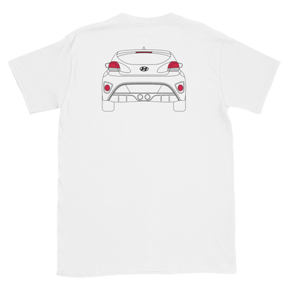 Line Art Veloster T-Shirt (no fill color)