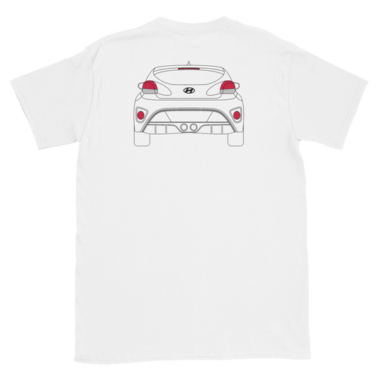 Line Art Veloster T-Shirt (no fill color)